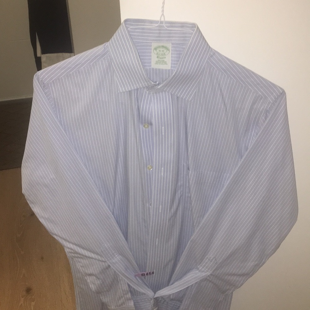 Brooks Brothers blue dress shirt